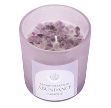 Load image into Gallery viewer, NEW! Crystal Infused Energy Candles