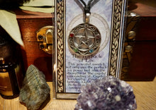 Load image into Gallery viewer, Pewter Amulets/ Talisman Necklaces
