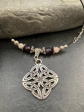 Load image into Gallery viewer, Handmade Celtic Talisman & Gemstone Necklaces