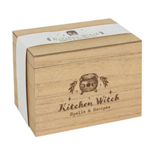 Load image into Gallery viewer, Kitchen Witch Recipe Box