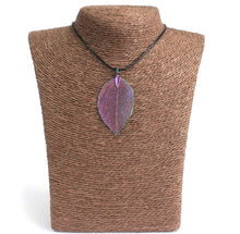 Load image into Gallery viewer, Bravery Leaf Jewellery - Made with REAL Leaves!!