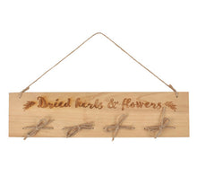 Load image into Gallery viewer, Wooden Herb & Flower Drying Rack