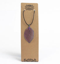 Load image into Gallery viewer, Bravery Leaf Jewellery - Made with REAL Leaves!!