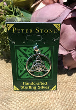 Load image into Gallery viewer, Wiccan Pagan Witchcraft Celtic Silver Jewellery Druids Amulet