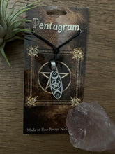 Load image into Gallery viewer, Pewter Amulets/ Talisman Necklaces