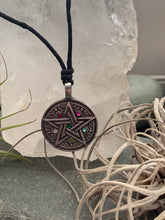 Load image into Gallery viewer, Pewter Amulets/ Talisman Necklaces