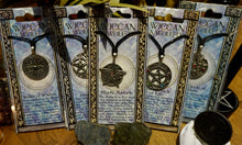 Load image into Gallery viewer, Pewter Amulets/ Talisman Necklaces