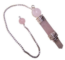 Load image into Gallery viewer, Crystal Wand Pendulums