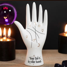 Load image into Gallery viewer, Ceramic Palmistry Ornament