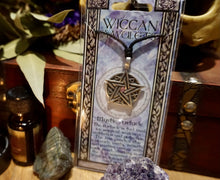 Load image into Gallery viewer, Pewter Amulets/ Talisman Necklaces