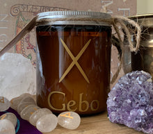 Load image into Gallery viewer, Rune Power Intention Aromatherapy Candles