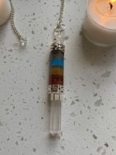Load image into Gallery viewer, Crystal Wand Pendulums