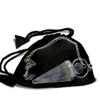 Load image into Gallery viewer, Crystal, Gemstone & Metal Pendulums