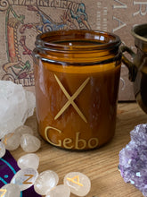 Load image into Gallery viewer, Rune Power Intention Aromatherapy Candles