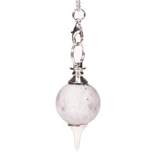 Load image into Gallery viewer, Crystal, Gemstone & Metal Pendulums