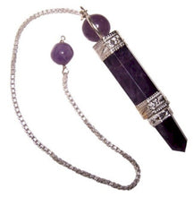 Load image into Gallery viewer, Crystal Wand Pendulums