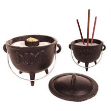 Load image into Gallery viewer, triple moon cauldron