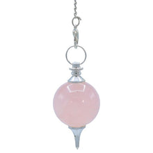 Load image into Gallery viewer, Crystal, Gemstone & Metal Pendulums