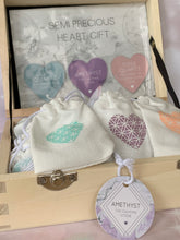 Load image into Gallery viewer, Crystal Gift Hearts