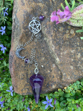 Load image into Gallery viewer, Crystal, Gemstone & Metal Pendulums