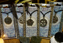 Load image into Gallery viewer, Pewter Amulets/ Talisman Necklaces