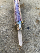 Load image into Gallery viewer, Crystal Wand Pendants