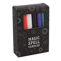 Multipack Black Magic Spell Candles Witchcraft Pagan Wiccan Gothic