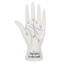 Load image into Gallery viewer, Ceramic Palmistry Ornament
