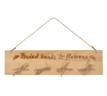 Load image into Gallery viewer, Wooden Herb &amp; Flower Drying Rack