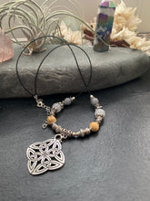 Load image into Gallery viewer, Handmade Celtic Talisman &amp; Gemstone Necklaces