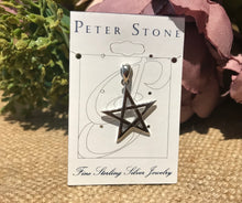 Load image into Gallery viewer, Wiccan Pagan Witchcraft Silver Jewellery Pentagram