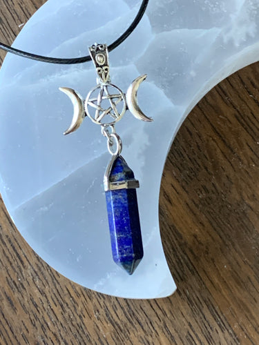 Triple Moon Crystal Necklaces