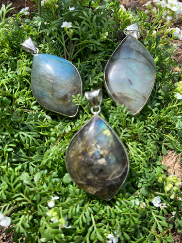 Labradorite Cabochon Pendant