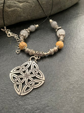 Load image into Gallery viewer, Handmade Celtic Talisman &amp; Gemstone Necklaces