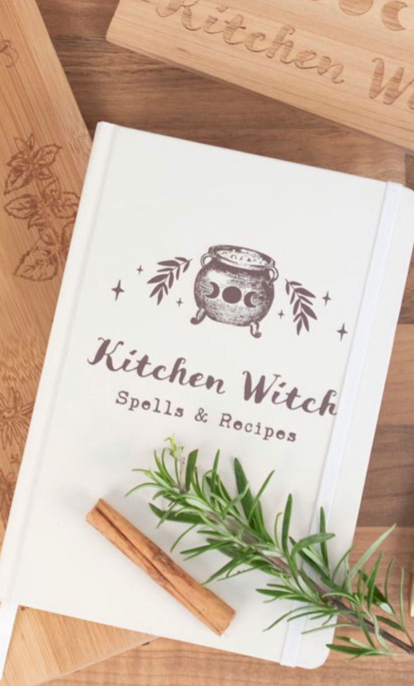 Kitchen Witch Spell & Recipe Journal
