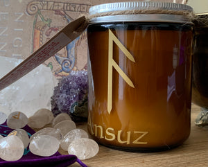 Rune Power Intention Aromatherapy Candles