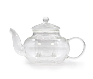 Glass Herb Infusing Teapot