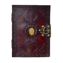 Load image into Gallery viewer, Leather Grimoires/ Book of Shadows