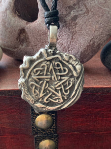 Pewter Amulets/ Talisman Necklaces