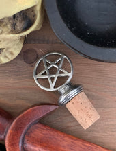 Load image into Gallery viewer, Pentacle Cork Stopper