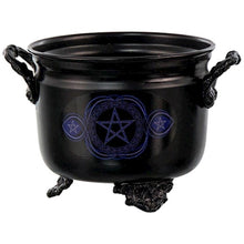 Load image into Gallery viewer, blue pentacle cauldron