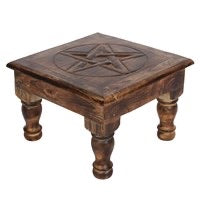 Load image into Gallery viewer, pentacle altar table