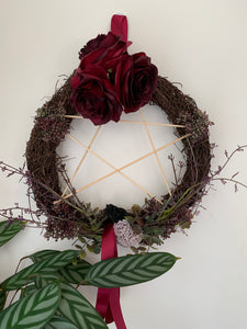 ONLY ONE LEFT! Handmade Wiccan Wreaths